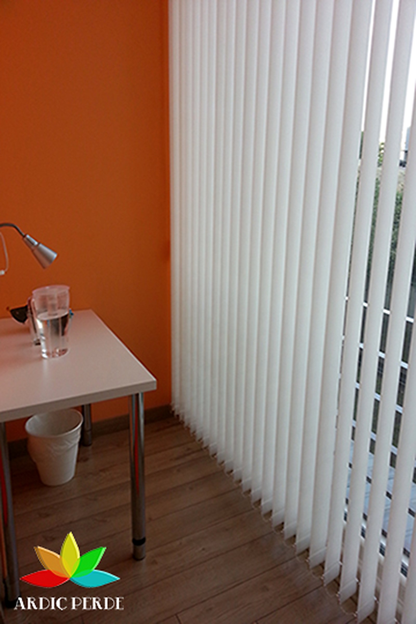 Ankara Corporate Office & Public Building Vertical Blind Project — 180° Rotating 89mm/127mm Solar Screen, Antistatic Polyester & Blackout Vertical Blinds (Application 19)